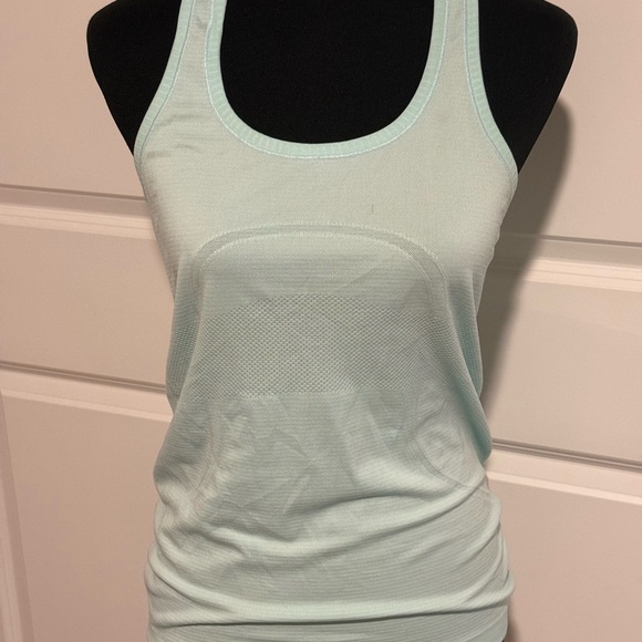 Lululemon Light Mint Racerback Tank Top - Picture 3 of 5